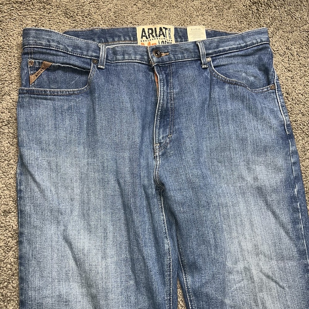 Ariat Jeans Lot Men's 40X34 M3 Loose Relaxed Fit Straight Denim